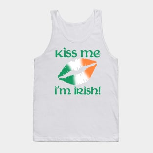 Kiss me I'm Irish Tank Top